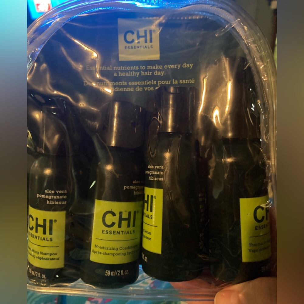 CHI four piece travel hair set